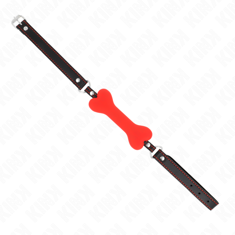 KINK - 12 CM RED BONE GAG 63 x 2 CM