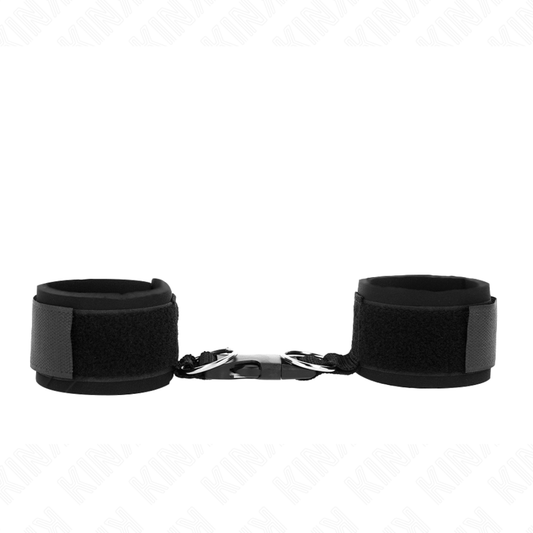 KINK - NEOPRENE WRISTBANDS WITH BLACK HOOK CLOSURE ADJUSTABLE 22-34 CM