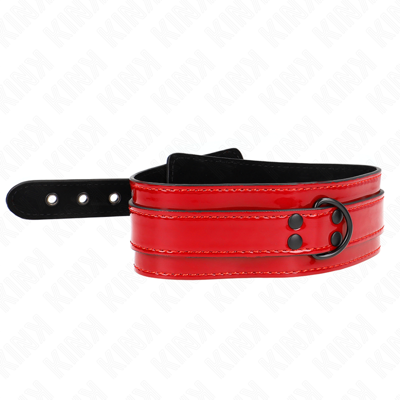 KINK - WINE RED ADJUSTABLE COLLAR 37.5-49.5 CM X 5 CM