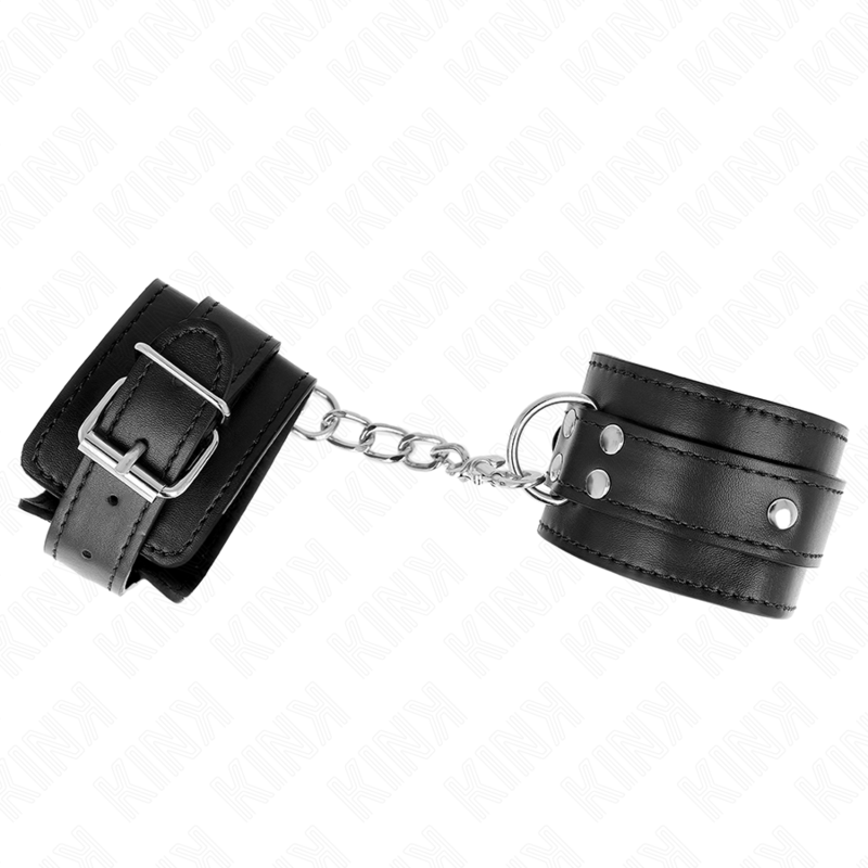 KINK - WRIST SUPPORT WITH 3 ADJUSTABLE D-RINGS BLACK 17.5-25 CM X 6 CM
