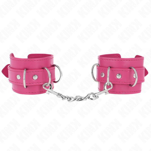 KINK - PINK ADJUSTABLE 3 D-RING WRIST SUPPORT 17.5-25 CM X 6 CM