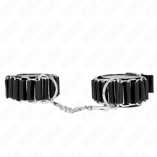 KINK - THIN HINGED WRIST SUPPORT BLACK ADJUSTABLE 16-22 CM X 3.5 CM