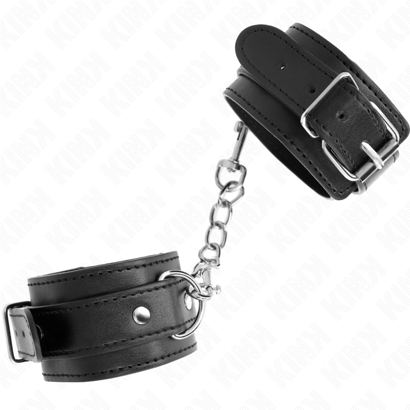 KINK - THIN BLACK WRISTBANDS ADJUSTABLE 21-33 CM