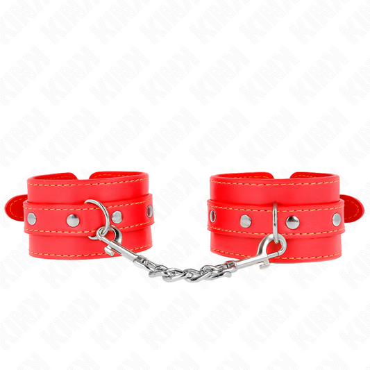 KINK - THIN RED WRISTBANDS ADJUSTABLE 21-33 CM