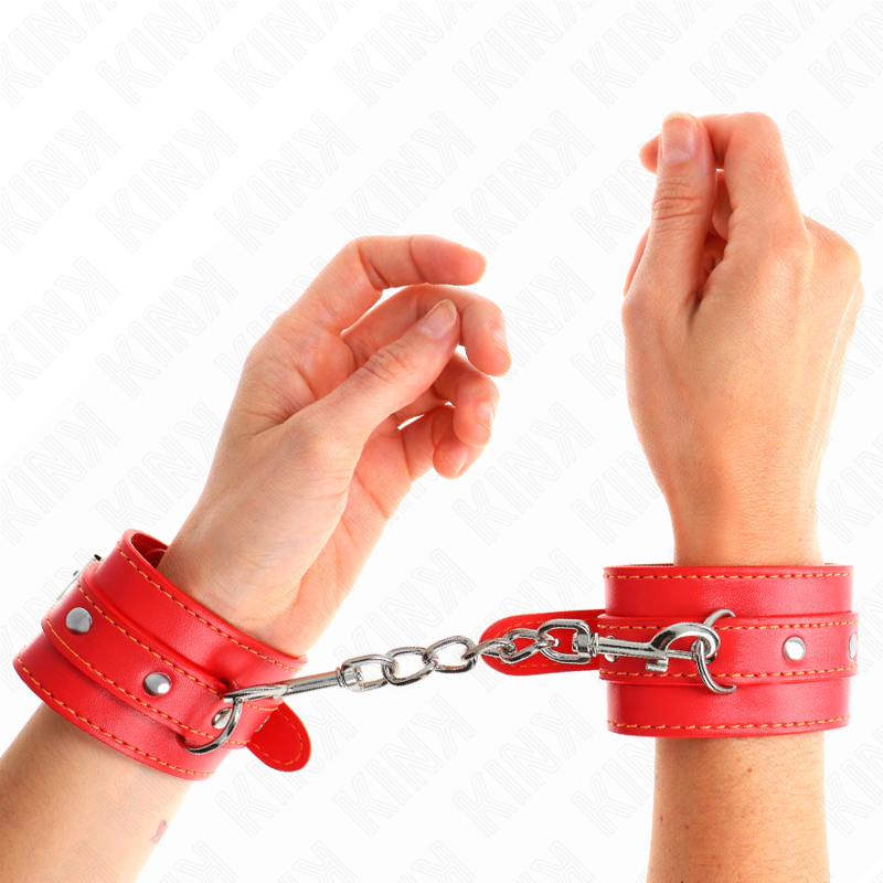 KINK - THIN RED WRISTBANDS ADJUSTABLE 21-33 CM