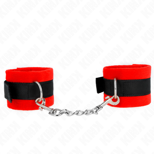 KINK - BEGINNER WRIST WRAPS BLACK-RED 30 X 7 CM