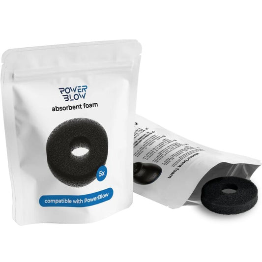 KIIROO - POWER BLOW ABSORBENT REPLACEMENT FOAM 5 UNITS