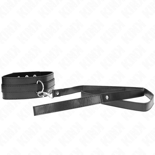 KINK - COLLAR WITH LEASH 116 CM MODEL 1 ADJUSTABLE 36-43 CM X 5 CM