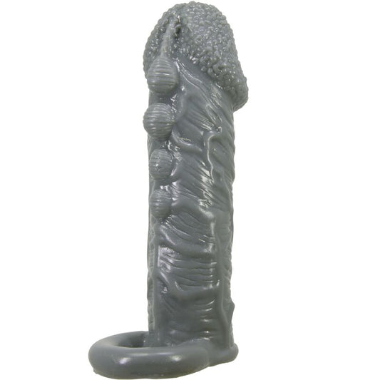 PRETTY LOVE - REALISTIC PENIS ENLARGING AND DELAY SLEEVE - GREY