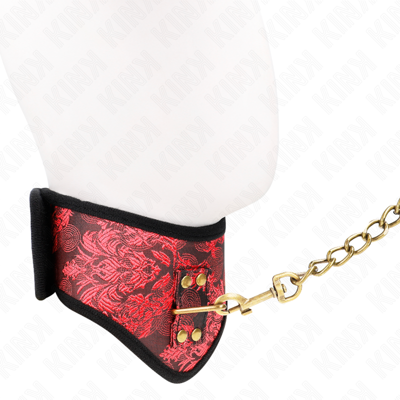 KINK - LACE LEASH COLLAR 75 CM SCANDAL MODEL 44 X 10 CM