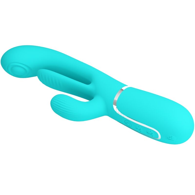 PRETTY LOVE - SHANIA TRIPLE RABBIT VIBRATOR MULTIFUNCTION 3 IN 1