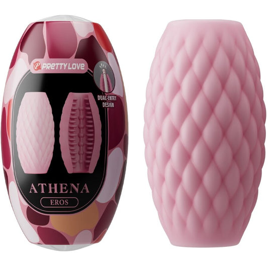 PRETTY LOVE - ATHENA EROS PINK SILICONE MALE MASTURBATOR