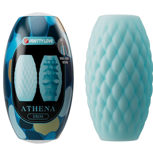PRETTY LOVE - ATHENA EROS SKY BLUE SILICONE MALE MASTURBATOR