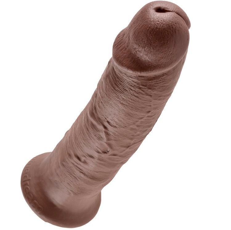 KING COCK - 10 PÉNIS BRUNS 25,4 CM