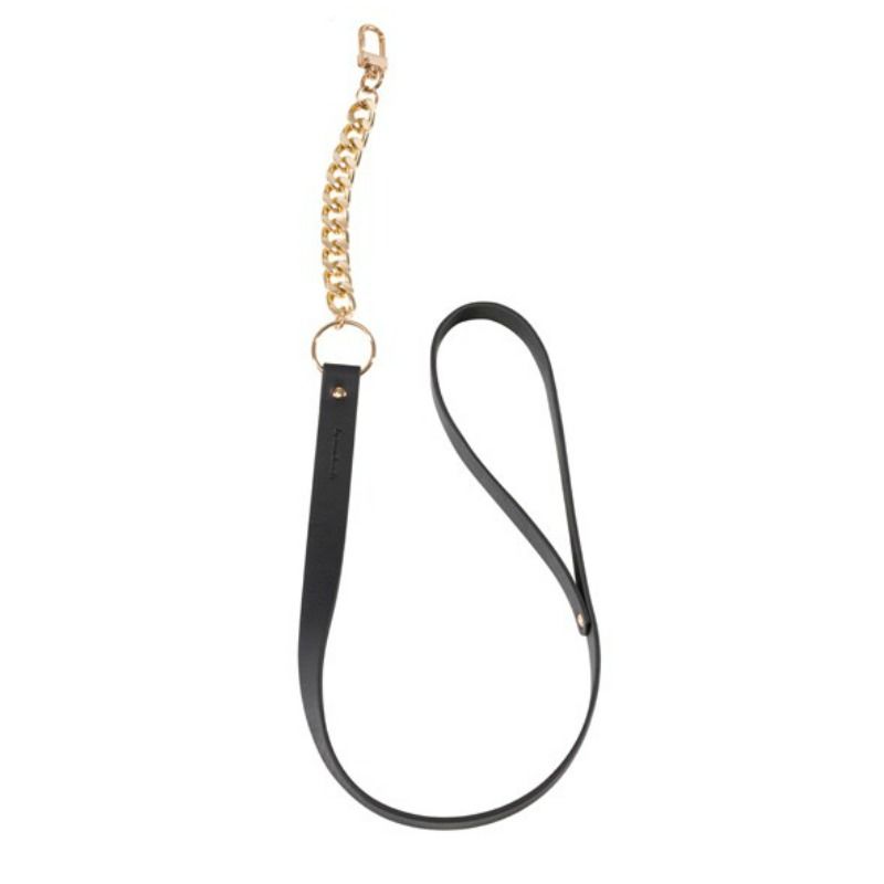 BIJOUX INDISCRETS MAZE - BLACK STRAP NECKLACE