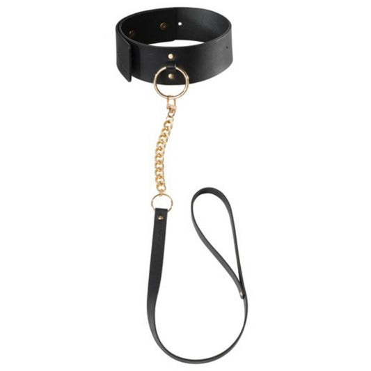 BIJOUX INDISCRETS MAZE - BLACK STRAP NECKLACE