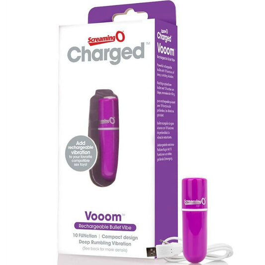 SCREAMING O - BULLET VIBRANT RECHARGEABLE VOOOM LILAC