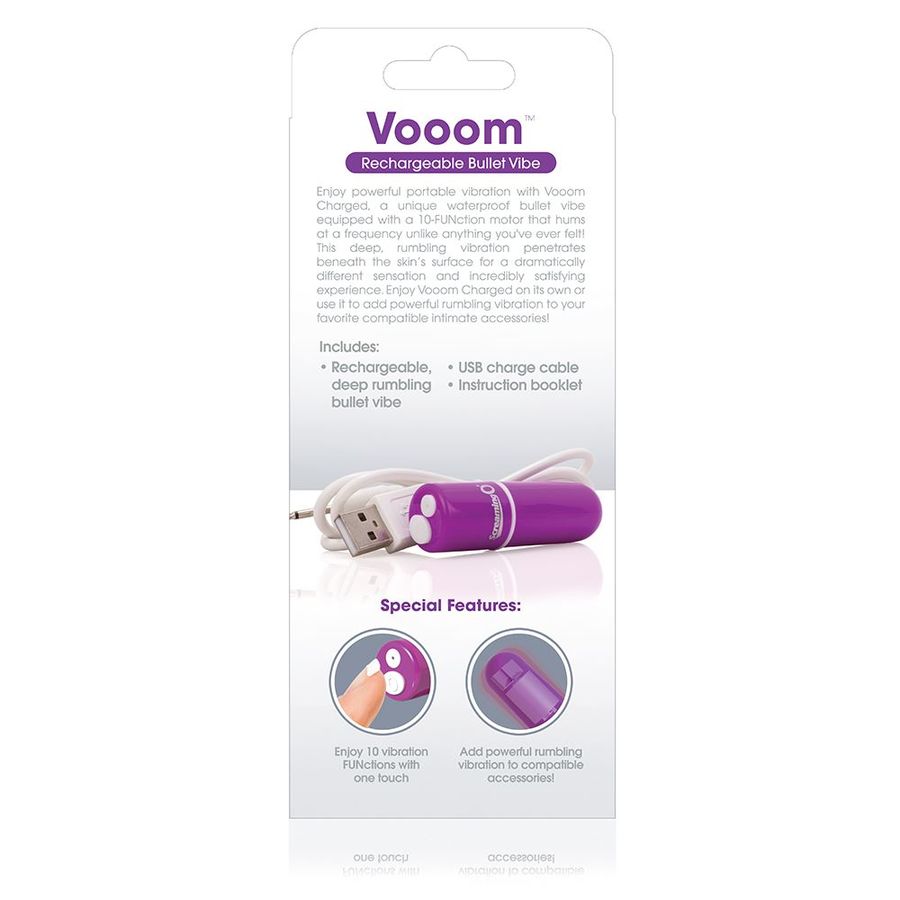 SCREAMING O - BULLET VIBRANT RECHARGEABLE VOOOM LILAC