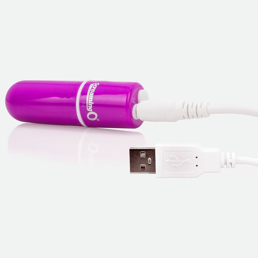 SCREAMING O - BULLET VIBRANT RECHARGEABLE VOOOM LILAC