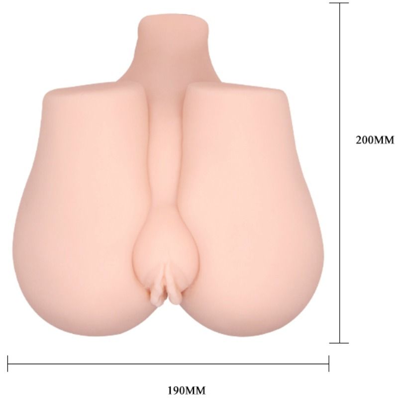 CRAZY BULL - VAGIN ET ANUS RÉALISTES AVEC VIBRATION POSITION 3