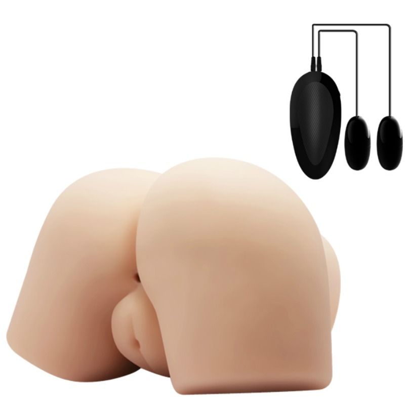 CRAZY BULL - VAGIN ET ANUS RÉALISTES AVEC VIBRATION POSITION 4