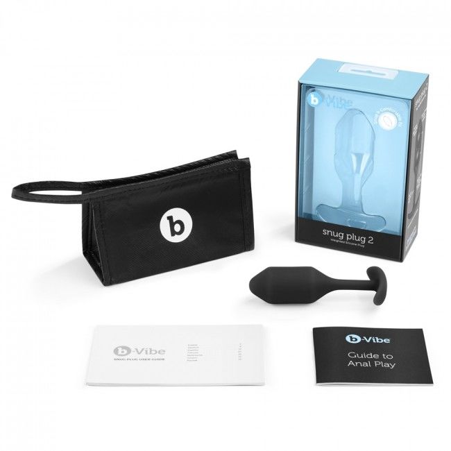 B-VIBE - Plug anal SNUG 2 NOIR