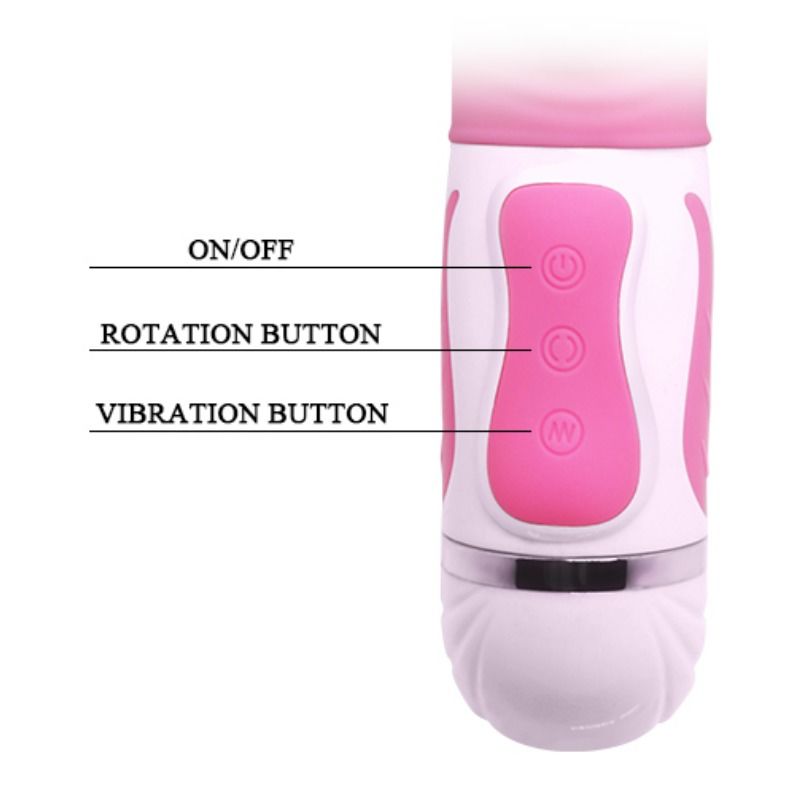 PRETTY LOVE - VIBRATEUR ROTATIF FLIRT ANTOINE