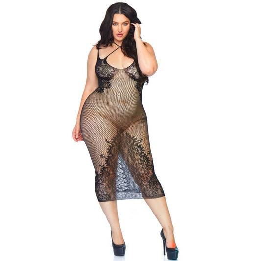 LEG AVENUE - ROBE CORPS EN FILET 1X-2X
