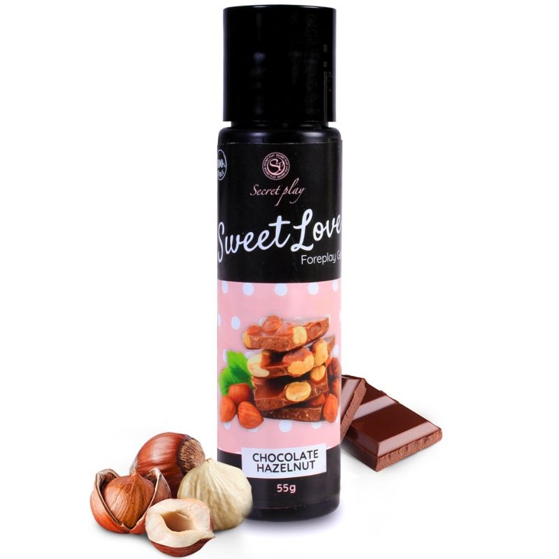 SECRETPLAY - SWEET LOVE GEL AU CHOCOLAT ET AUX NOISETTES 60 ML