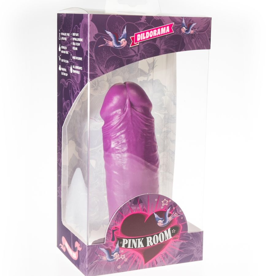 PINK ROOM - DILDO RÉALISTE DAEL LILAS 18,5 CM