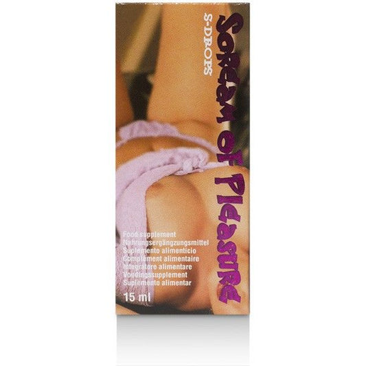 COBECO - GOUTTES STIMULANTES ÉROTIQUES SCREAM OF PLEASURE 15ML