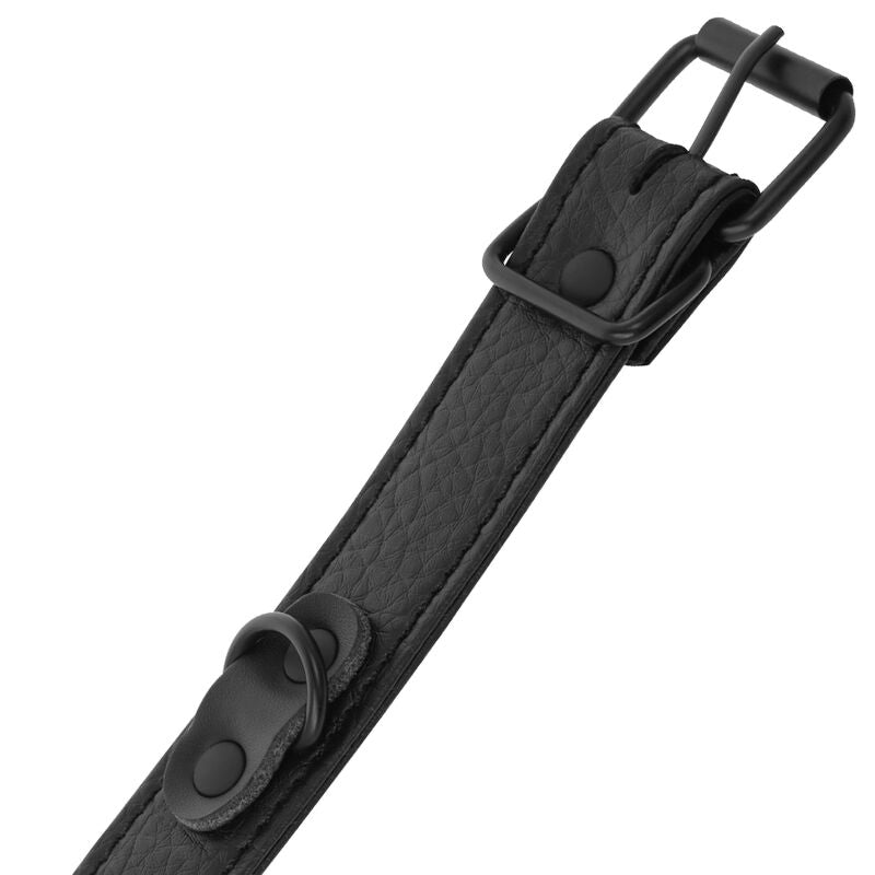 DARKNESS - THIN WIDTH TEXTURED HANDCUFFS