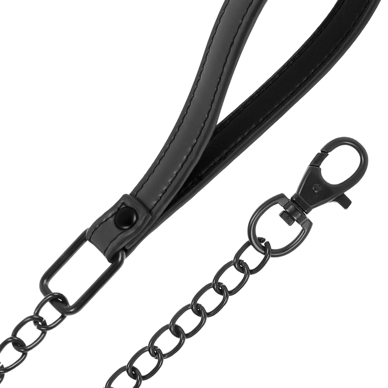 FETISH SUBMISSIVE - NOPRENE LINED CHAIN ​​COLLAR