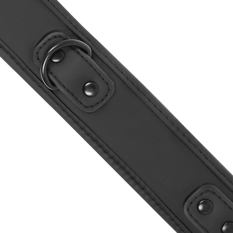 FETISH SUBMISSIVE - NOPRENE LINED CHAIN ​​COLLAR