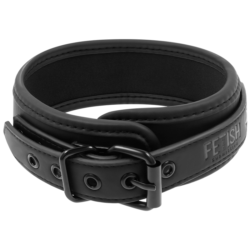 FETISH SUBMISSIVE - NOPRENE LINED CHAIN ​​COLLAR