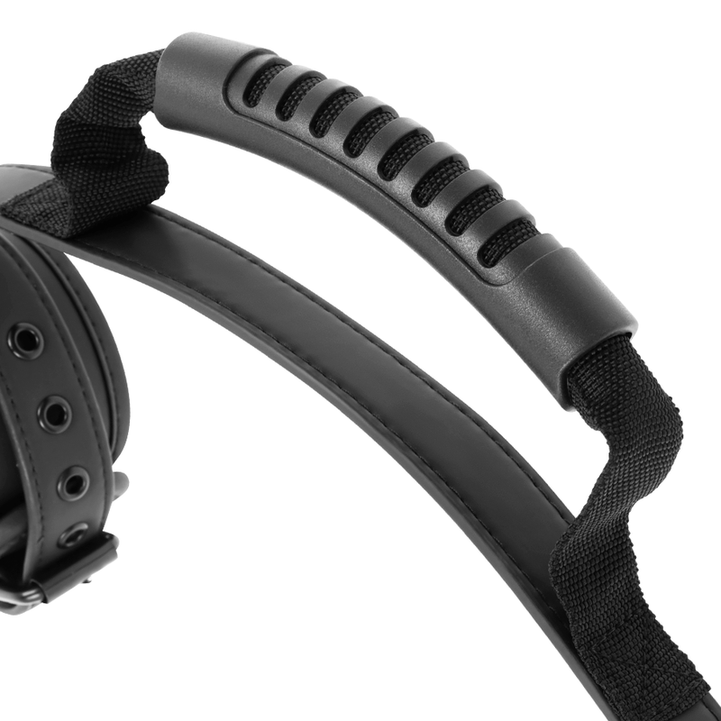 FETISH SUBMISSIVE - NOPRENE LINING HANDCUFFS WITH STRAP