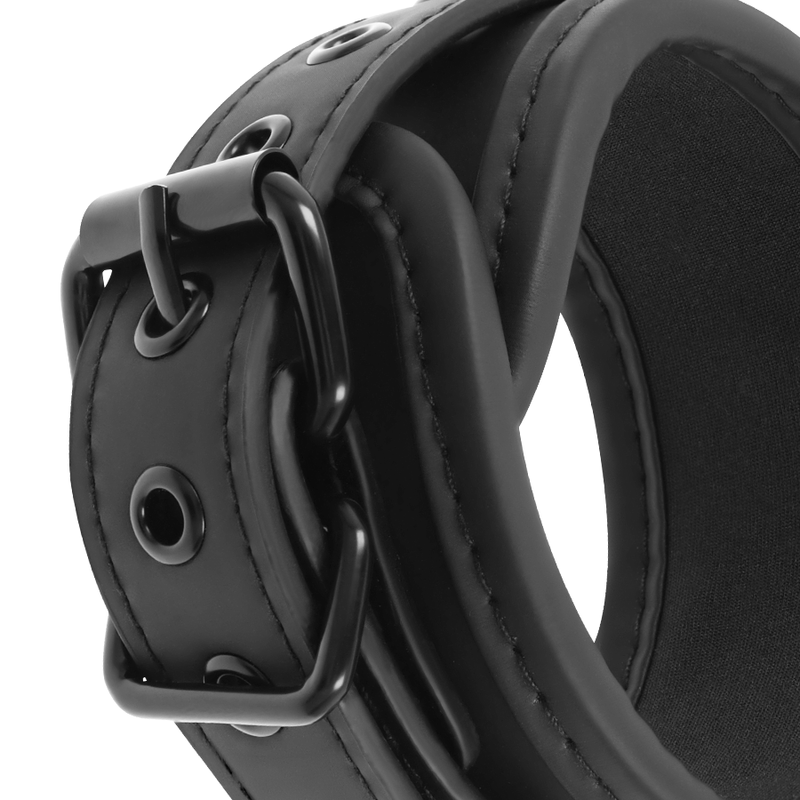 FETISH SUBMISSIVE - HANDS AND ANKLE CUFFS SET WITH NOPRENE LINING