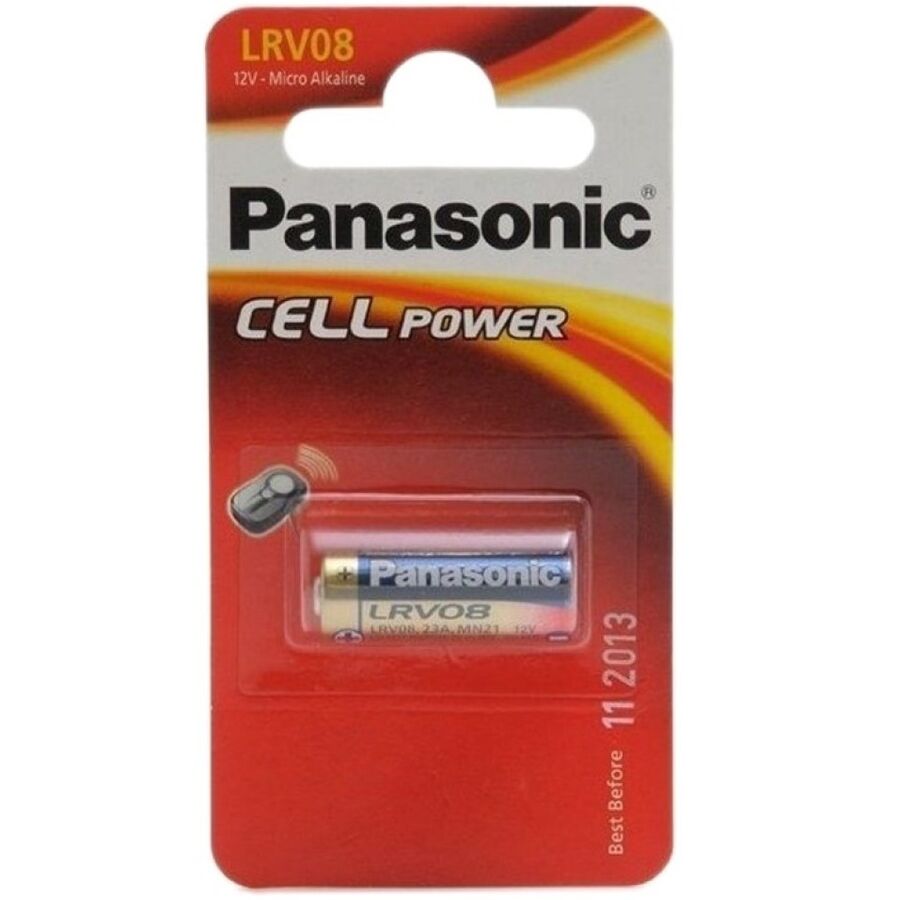 PANASONIC - ALKALINE BATTERY LRV08 LR23A 12V BLISTER*1 – SexDivinity