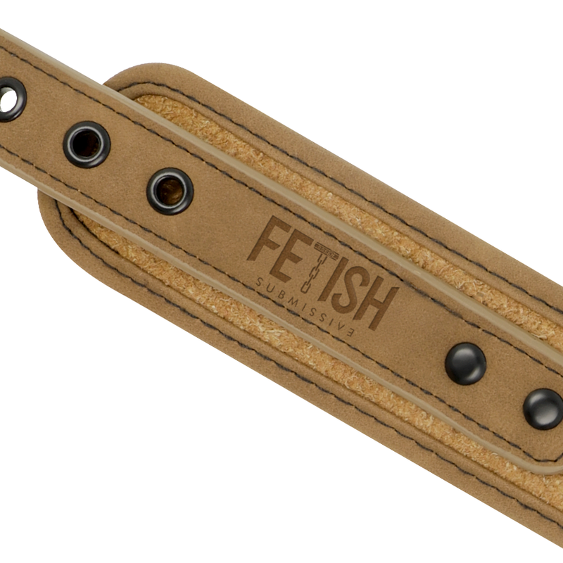 FETISH SUBMISSIVE ORIGIN - NEOPRENE LINED CHAIN ​​NECKLACE