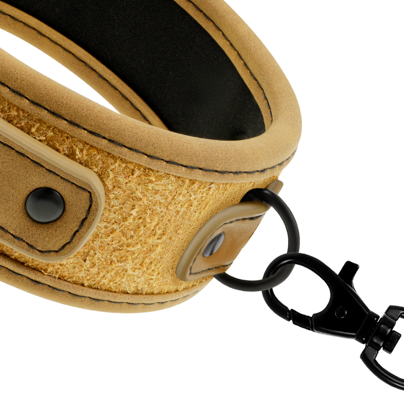 FETISH SUBMISSIVE ORIGIN - NEOPRENE LINED CHAIN ​​NECKLACE