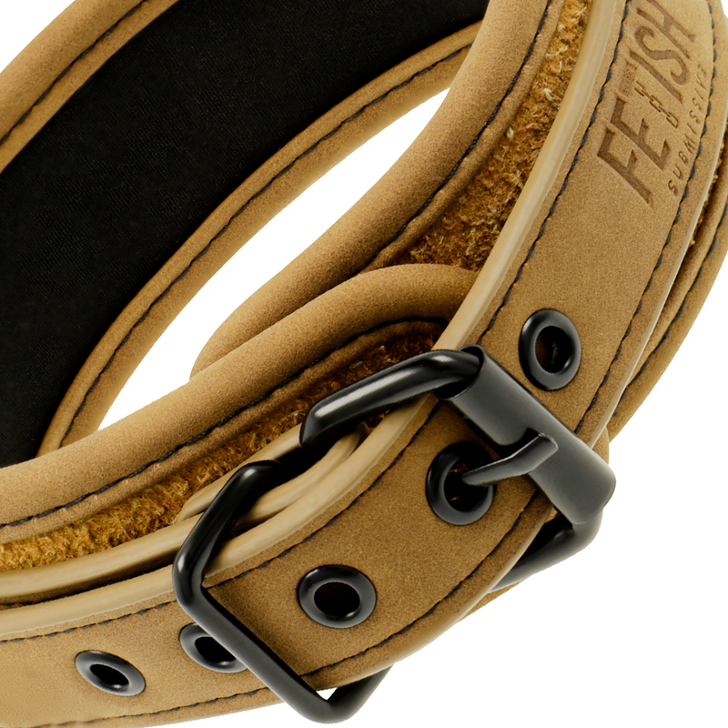 FETISH SUBMISSIVE ORIGIN - NEOPRENE LINED CHAIN ​​NECKLACE