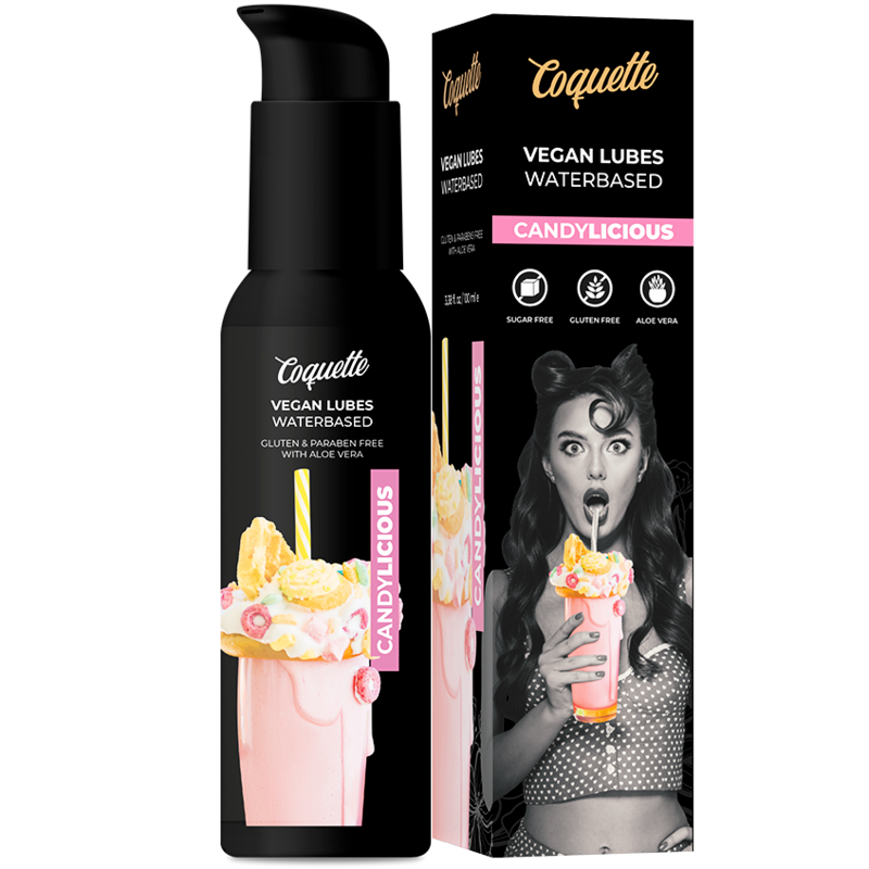 COQUETTE CHIC DESIRE - LUBRIFIANT VEGAN CANDYLICIOUS PREMIUM EXPERIENCE 100ML