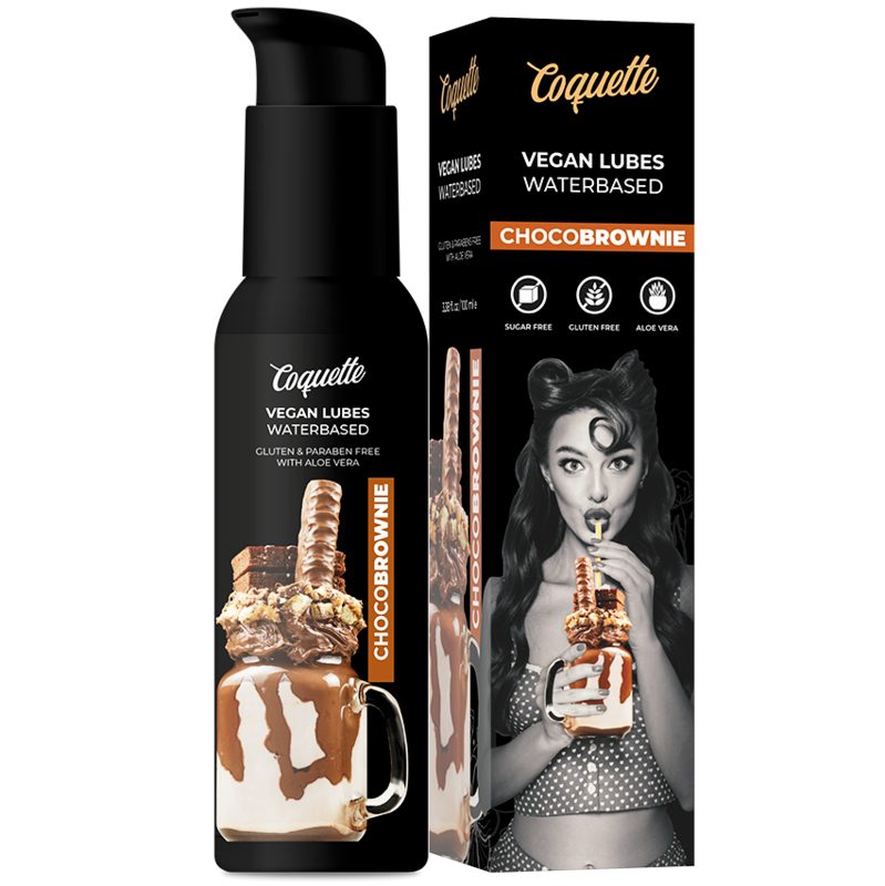 COQUETTE CHIC DESIRE - LUBRIFIANT VEGAN PREMIUM EXPERIENCE CHOCOBROWNIE 100ML