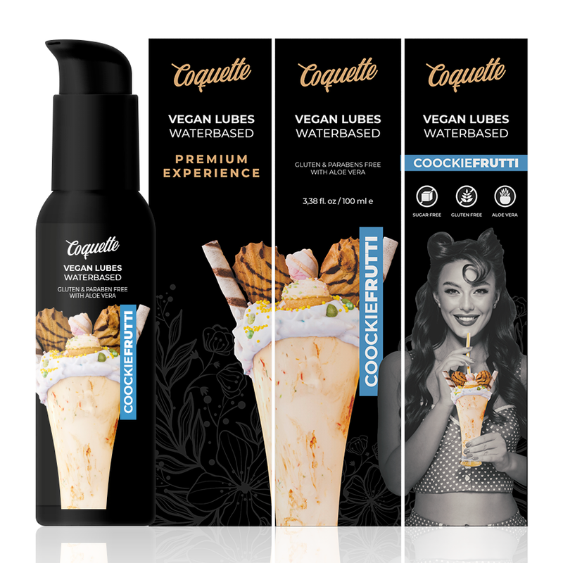 COQUETTE CHIC DESIRE - LUBRIFIANT PREMIUM EXPERIENCE VEGAN COOKIEFRUTTI 100ML