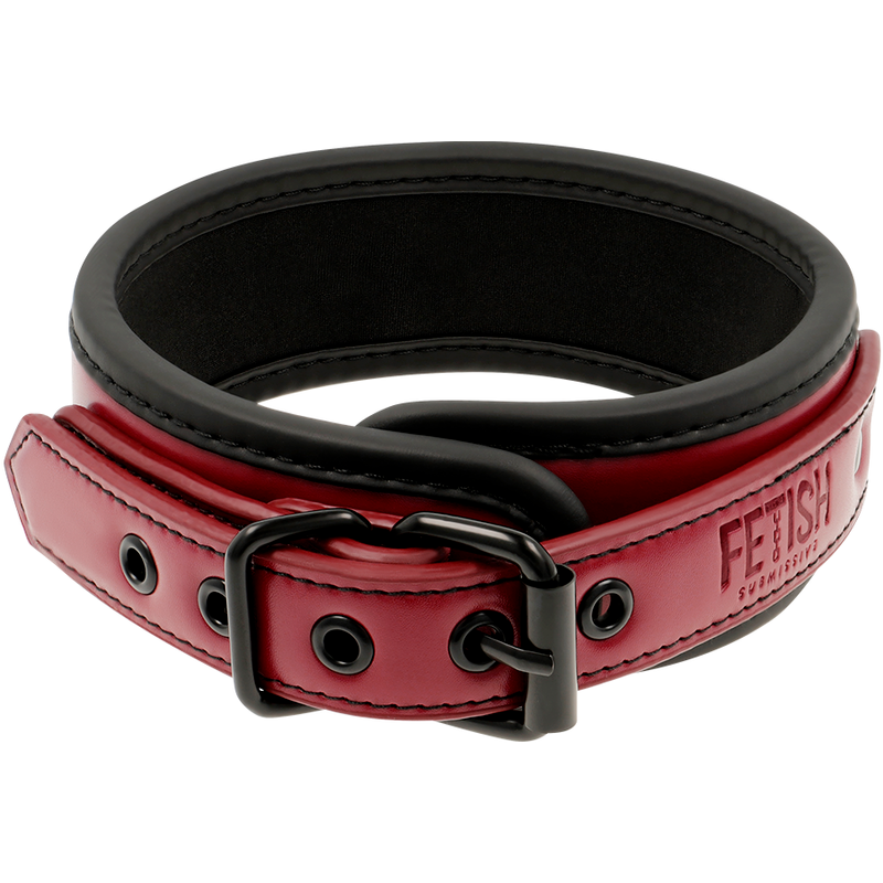 FETISH SUBMISSIVE DARK ROOM - NEOPRENE LINED CHAIN ​​NECKLACE