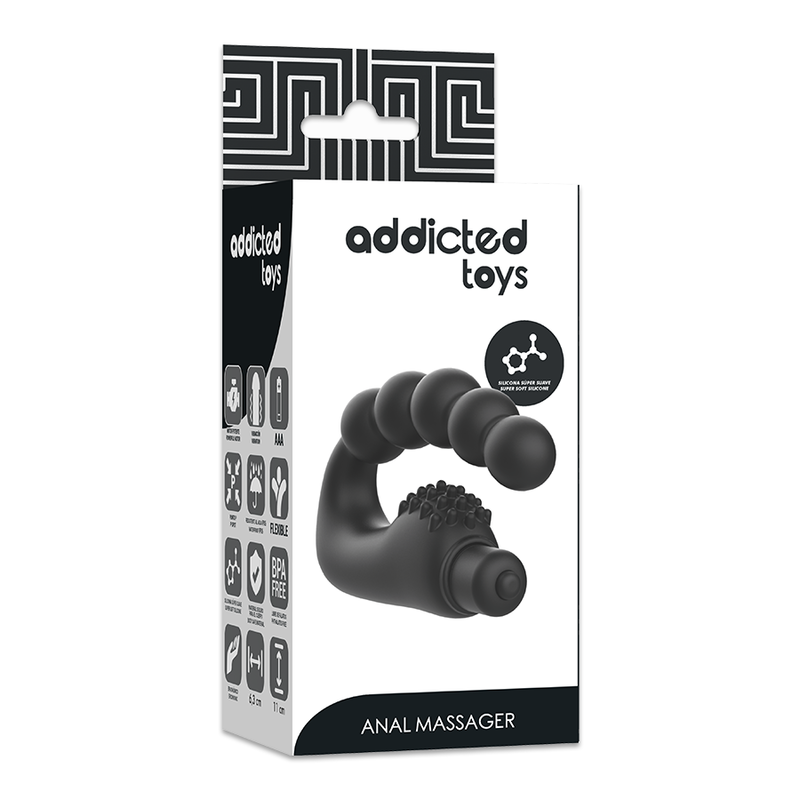 ADDICTED TOYS - MASSEUR DE PROSTATE ANAL AVEC VIBRATIONS